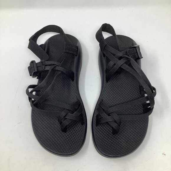 Chaco women's ZX/2 sandals 11 black strappy EUC - Picture 2 of 6